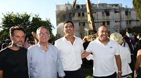 משה פדלון וברק רוזן, צילום: אביב חופי